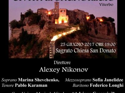 W.A. MOZART – REQUIEM: Civita di Bagnoregio 25 Giugno 2017