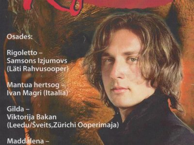 TARTU: RIGOLETTO 13-15 ottobre 2011
