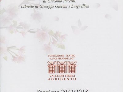 AGRIGENTO: MADAMA BUTTERFLY 30 novembre 2012
