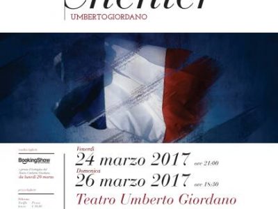 FOGGIA: ANDREA CHENIER 24-26 marzo 2017